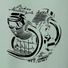 Biker Motorcycle motor