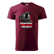 Paintballová maska – Respawn, Reload, Repeat