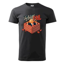 Donald Trump zazděný ve vlastní zdi