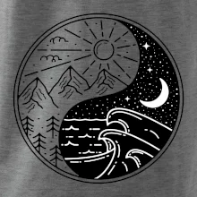 Yin & Yang hory a moře Yin & Yang hory a moře