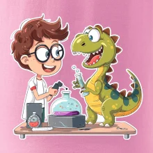 Chemik a dinosaurus - chlapec / holka