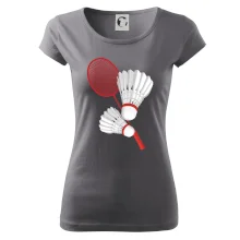 Bedminton - pálka a košík