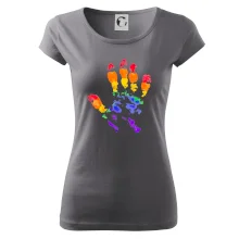 LGBT hand print
