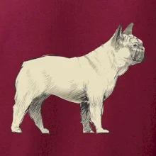 Vintage French bulldog