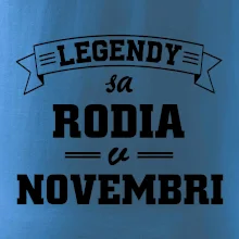 Legendy sa rodia v novembri