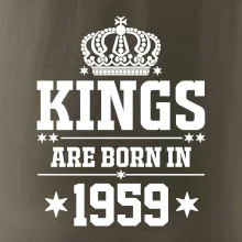 Kings are born in 1959