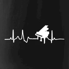 Piano ekg - krídlo