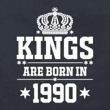 Kings are born in 1990