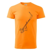 Saxophone nápis Saxophone nápis