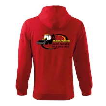 Bagrista v kruhu - vlastný nápis