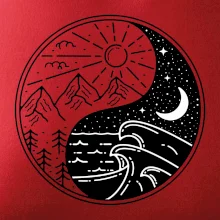 Yin & Yang hory a moře