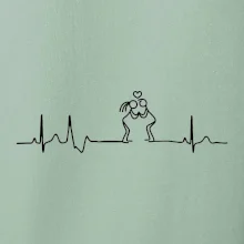 EKG zamilovaný pár
