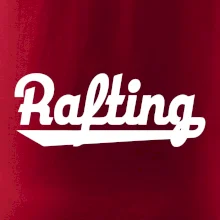 Rafting nápis