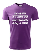 Rule of math