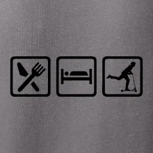 Eat sleep kolobeh - kolobežka