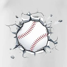 Baseball lopta v triku