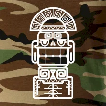 Mayovia - socha so zubami