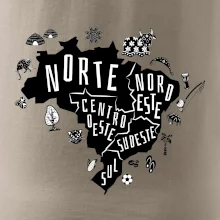 Brazília mapa a zvyky