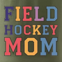 Field hockey mom - športové písmo