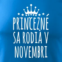 Princezné sa rodia v novembri