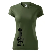 Husľový kľúč gitara Husľový kľúč gitara