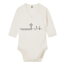 Jesus Saved My Life kríž ekg Jesus Saved My Life kríž ekg