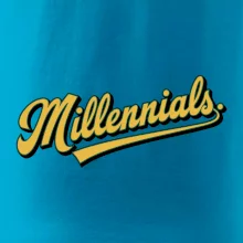 Generace Y - Millennials žlutý nápis