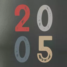 Vintage číslica 2005 Vintage číslica 2005
