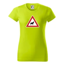 Dopravná značka - Pozor vlk