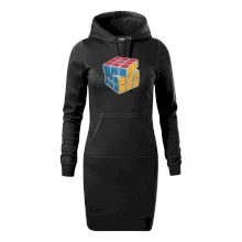 Rubikova kocka kreslená