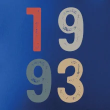 Vintage číslica 1993