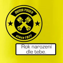 Motor power since (vlastný ročník)