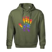LGBT hand print