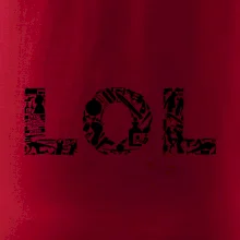 LOL nápis LOL nápis