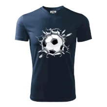 Futbalová lopta v triku Futbalová lopta v triku