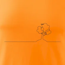 Strom s vtáčikom linka