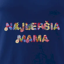 Kvetinový nápis - Najlepšia mama