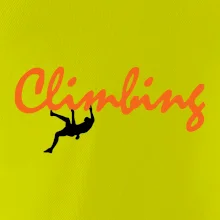 Climbing písací text