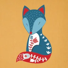 Folklór - líška samostatná