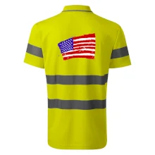 Americká vlajka ohnutá Americká vlajka ohnutá