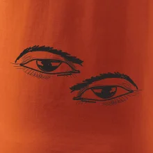 Párový motív - oko prižmúrené