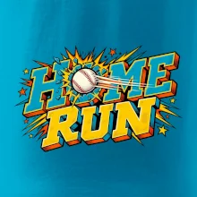 Home run komiksový nápis