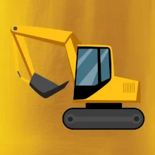 Bager bez nápisu z boku