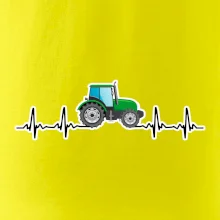 Traktor farebný ekg