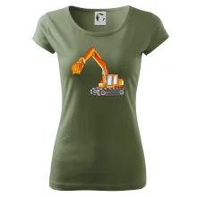 Bager bez nápisu oranžový