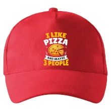 I like pizza and maybe 3 people