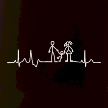 EKG rodina a jedno dieťa EKG rodina a jedno dieťa