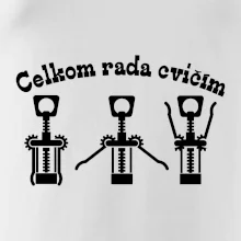 Celkom rada cvičím