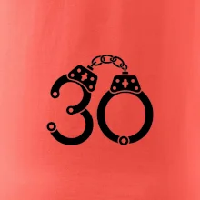 Narodeninové tričko pre policajta - putá 30