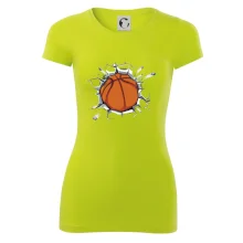 Basketbal lopta v triku